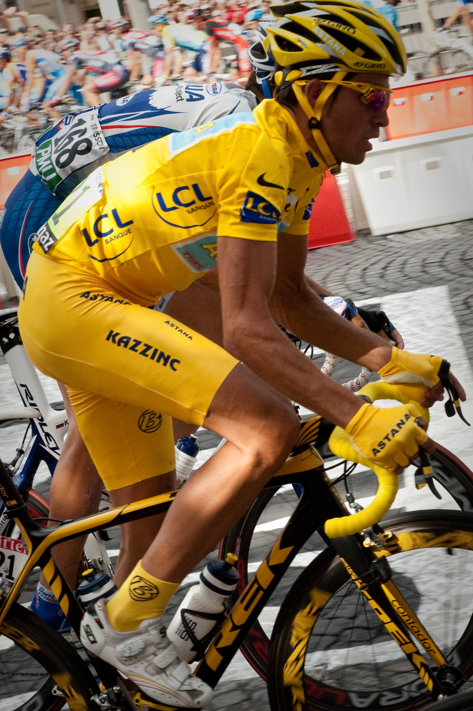 Alberto Contador a castigat Turul Frantei