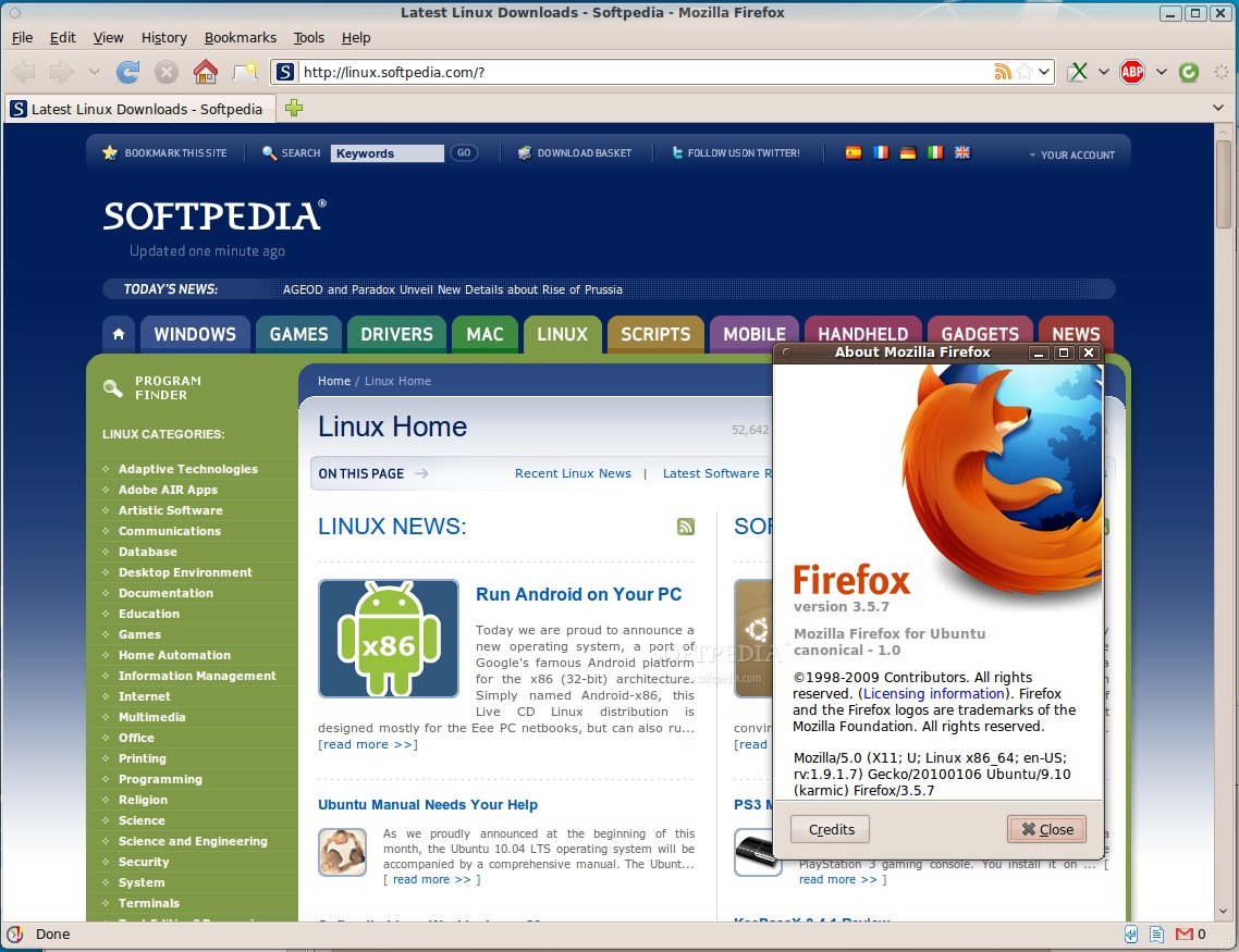 free download Mozilla Firefox 12.0 / 13 Beta 3