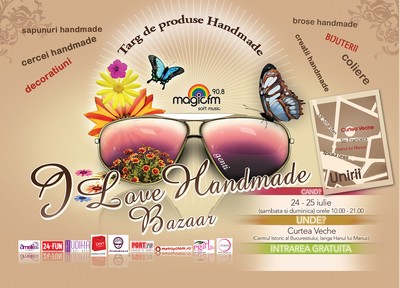 I love handmade Bazaar, 24-25 iulie in Bucuresti
