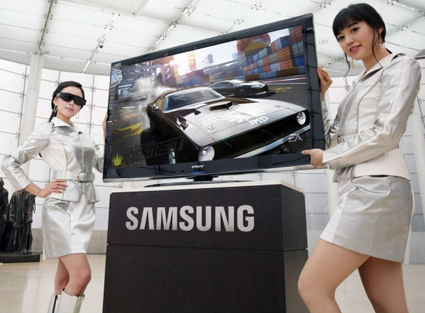Cel mai subtire televizor LED full HD 3D de la Samsung